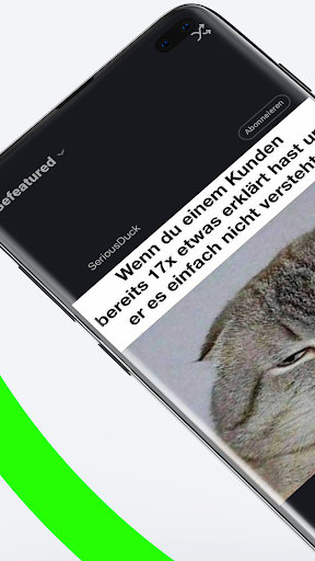 Android application Keke - Meme und Videos screenshort