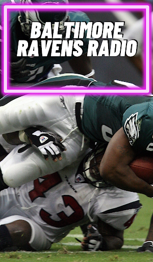 Android application Baltimore Ravens Radio fm screenshort