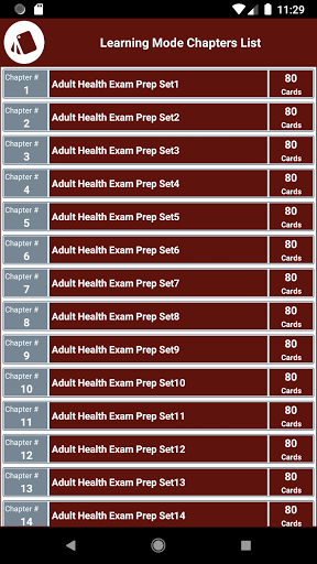 Adult Health Exam Prep Screen 2