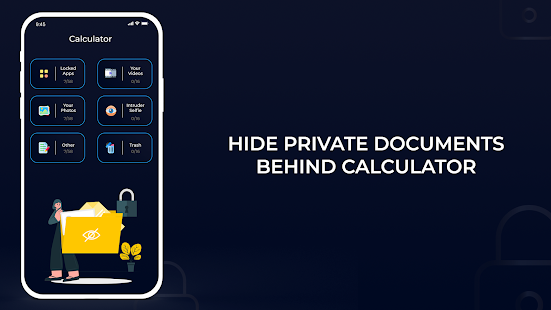 Calculator Vault: Secure Photo Screenshot