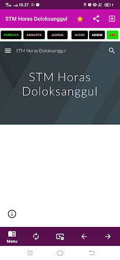 Android application STM Horas Doloksanggul screenshort