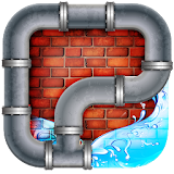 Pipeline - connect the pipes icon