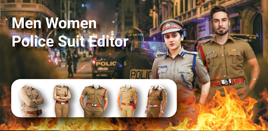 Men Woman Police Suit Editor