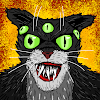 Cat Fred Evil Pet. Horror game icon