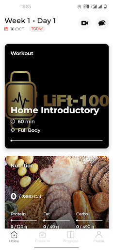 LiFt-100 Screen 2