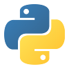 Python in Arabic icon