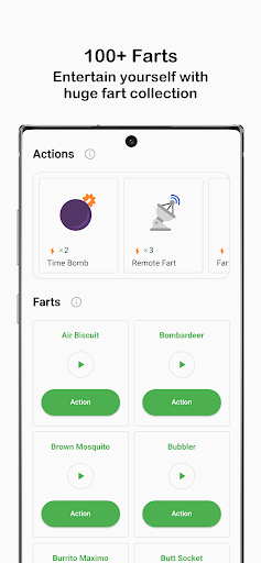 Android application Fartastic: Fart Sounds screenshort