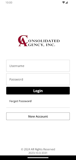 Android application Consolidated Agency Inc screenshort