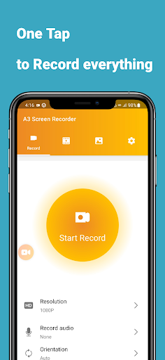 Android application Screen Recorder Pro screenshort