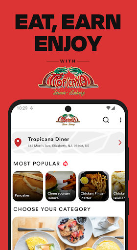 Android application Tropicana Diner & Bakery screenshort