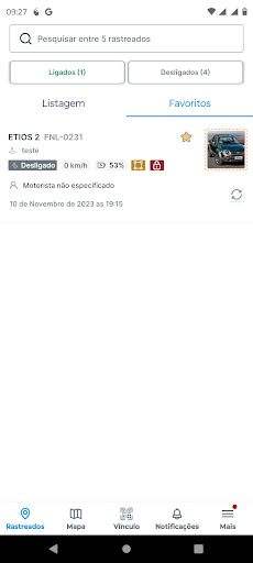 Unetrack Rastreamento Veicular Screen 3
