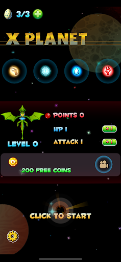 Android application X Planet : Dragon Hunter screenshort