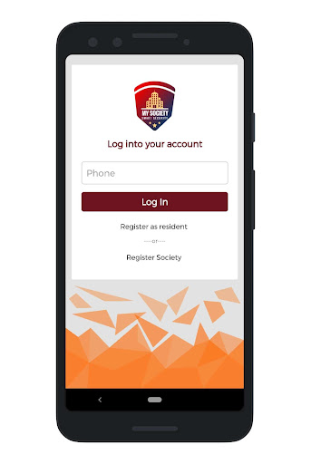 Android application MySociety - Delve screenshort