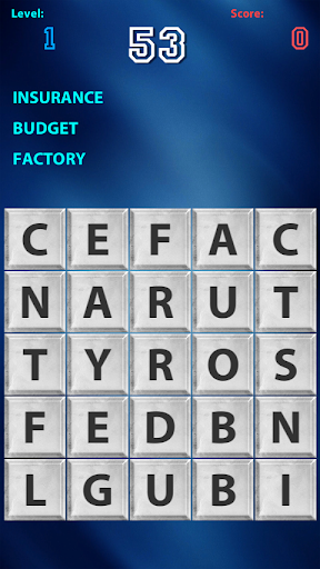 WordGame Screen 2