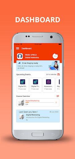 Erisn LMS e-Learning Platform Screen 3