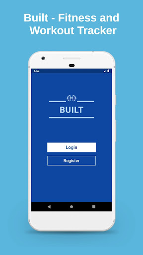 Android application Built Workout Tracker screenshort