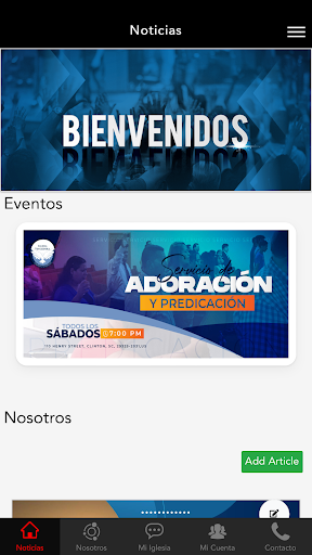 Iglesia Vencedora Screen 2