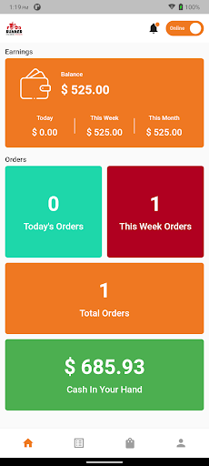 Android application Food Runner Delivery screenshort