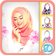 Printed Hijab Style Photo Suit  for PC Windows and Mac