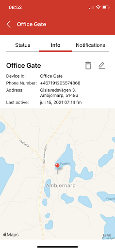 App screenshot