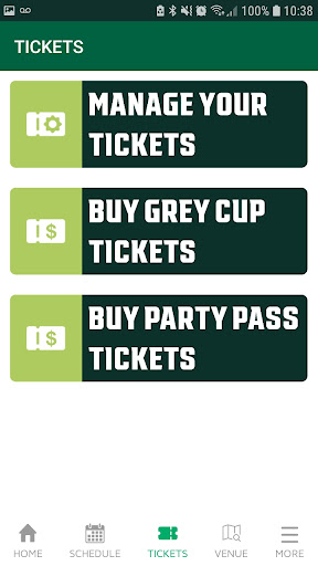Grey Cup Festival Screen 2