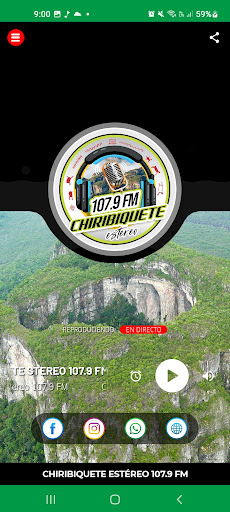 Chiribiquete Stereo 107.9 FM Screen 2