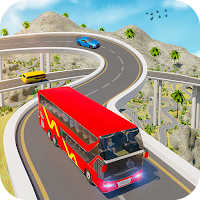 Uphill Euro Coach Bus Driving Simulator Bus Games