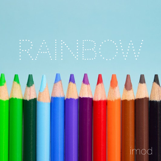 Rainbow Wаllрареrѕ Rainbow Bac  Icon