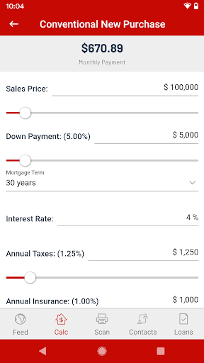 Screenshot of iThrive Mobile App