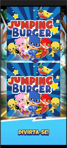 Android application Os Aventureiros Jumping Burger screenshort