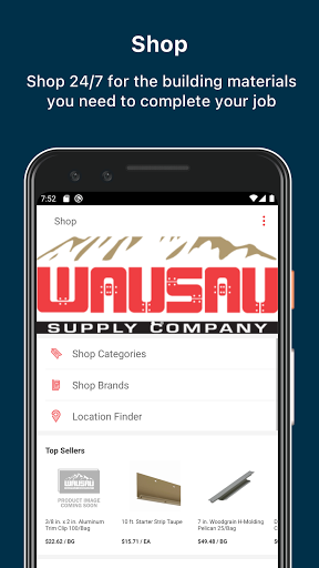 Android application Wausau Supply Company screenshort