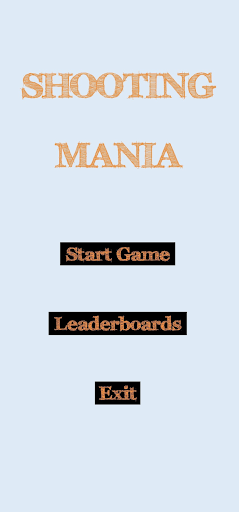Android application ShootingMania screenshort