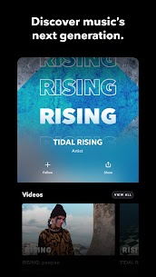 Musik TIDAL: HiFi, Daftar Putar MOD APK (Premium Tidak Terkunci) 5