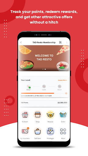 Android application TAD Resto screenshort