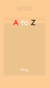 A to Z : Connect Puzzle