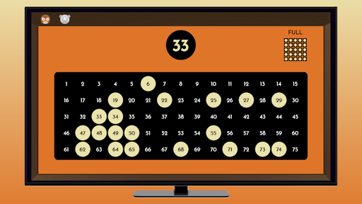 Bingo Chromecast Screen 3