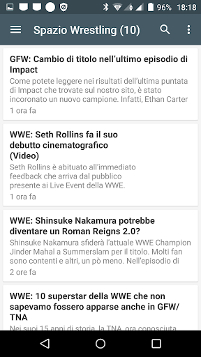 Wrestling Notizie Screen 3