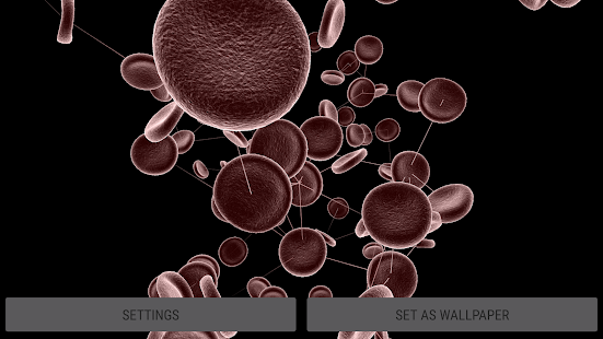 Blood Cells Particles 3D Parallax Live Wallpaper 1.0.7 APK screenshots 12