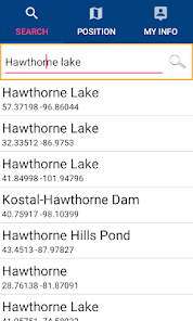 Captura de Pantalla 2 Hawthorne Lake - IOWA GPS Map android