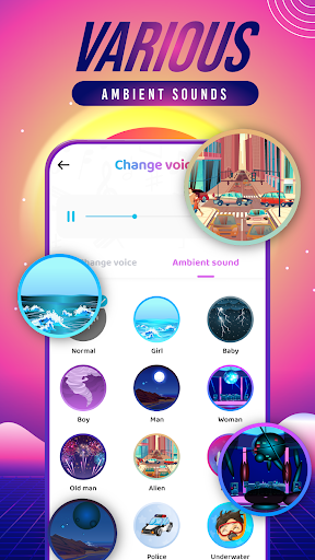 Voice Changer with AI Effects Screen 2