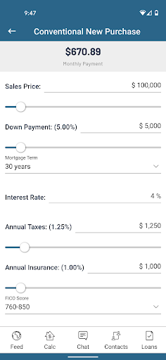 BlueInkMortgage Screen 3