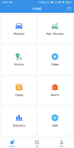 Android application VVMS screenshort