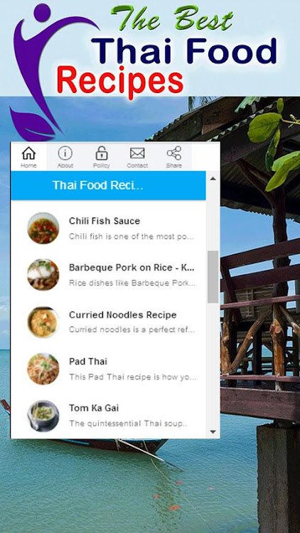 Thai Food Recipes Ideas - 3.18 - (Android)