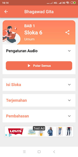 Bhagavad Gita Audio Book Screen 3