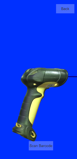 Android application Supermarket Scanner Simulation screenshort