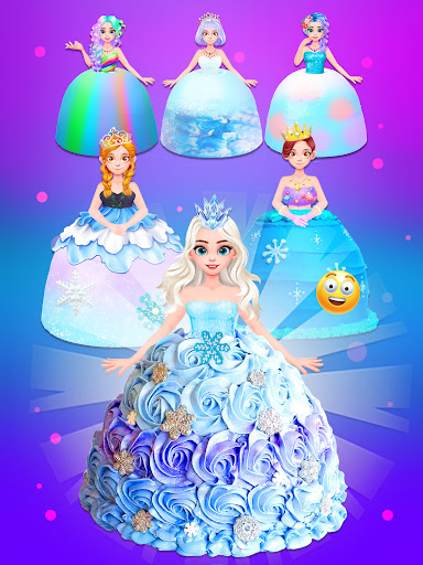 Icy Princess & Prince Cake screenshot 7