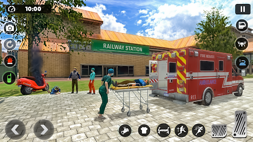 Rescue Ambulance Doctor Games 6