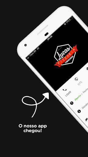 Android application Lucas Pizzaria screenshort