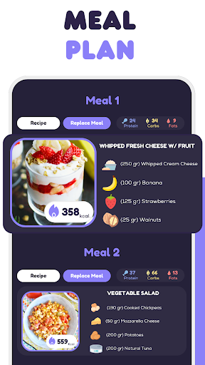 Android application Gain Weight for Women at Home screenshort