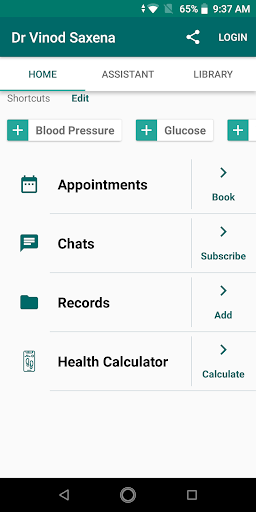 Dr Vinod Saxena Screen 2